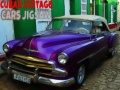 Žaidimas Cuban Vintage Cars Jigsaw