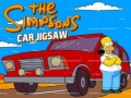 Žaidimas The Simpsons Car Jigsaw