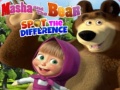 Žaidimas Masha and the Bear Spot The difference