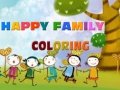 Žaidimas Happy Family Coloring 