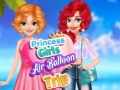 Žaidimas Princess Girls Air Balloon Trip