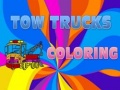 Žaidimas Tow Trucks Coloring