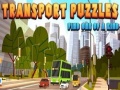 Žaidimas Transport Puzzles find one of a kind