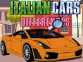 Žaidimas Italian Cars Differences