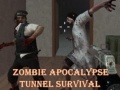 Žaidimas Zombie Apocalypse Tunnel Survival