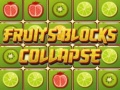 Žaidimas Fruits Blocks Collapse