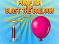 Žaidimas Pump Air And Blast The Balloon