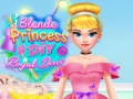 Žaidimas Blonde Princess #DIY Royal Dress