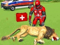 Žaidimas Animal Rescue Robot Hero