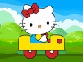 Žaidimas Cute Kitty Car Jigsaw