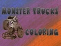 Žaidimas Monster Trucks Coloring