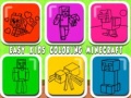 Žaidimas Easy Kids Coloring Minecraft