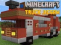 Žaidimas Minecraft Truck Jigsaw