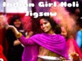 Žaidimas Indian Girl Holi Jigsaw