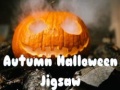 Žaidimas Autumn Halloween Jigsaw