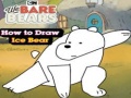 Žaidimas We Bare Bears How to Draw Ice Bear