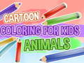 Žaidimas Cartoon Coloring for Kids Animals
