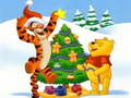 Žaidimas Winnie the Pooh Christmas Jigsaw Puzzle
