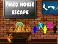 Žaidimas Fired House Escape