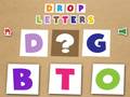 Žaidimas Drop Letters