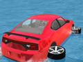 Žaidimas Incredible Water Surfing Car Stunt Game