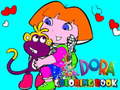 Žaidimas Back To School Coloring Book Dora