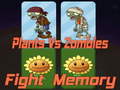 Žaidimas Plants vs Zombies Fight Memory
