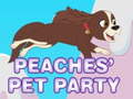 Žaidimas Peaches' pet party
