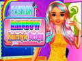 Žaidimas Fashion Rainbow Hairstyle Design
