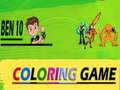 Žaidimas Ben 10 Coloring