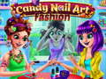 Žaidimas Candy Nail Art Fashion Salon