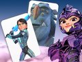 Žaidimas Trollhunters Rise of The Titans Card Match