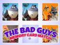 Žaidimas The Bad Guys Memory Card Match