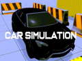 Žaidimas Car simulation