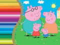 Žaidimas Coloring Book for Peppa Pig