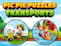 Žaidimas Pic Pie Puzzles Transports
