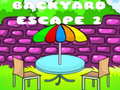 Žaidimas Backyard Escape 2