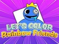 Žaidimas Let's Color: Rainbow Friends