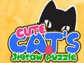 Žaidimas Cute Cats Jigsaw Puzzle