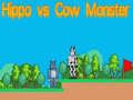 Žaidimas Hippo vs Cow Monster