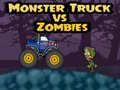 Žaidimas Monster Truck vs Zombies