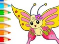 Žaidimas Coloring Book: Butterfly