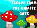 Žaidimas Escape from the Giraffe Gate