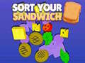 Žaidimas Sort Your Sandwich