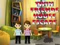 Žaidimas Twin Friends House Escape