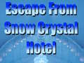Žaidimas Escape From Snow Crystal Hotel