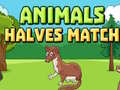 Žaidimas Animals Halves Match