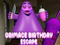 Žaidimas Grimace Birthday Escape