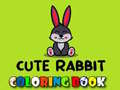 Žaidimas Cute Rabbit Coloring Book 