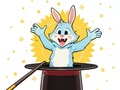 Žaidimas Coloring Book: Magic Rabbit